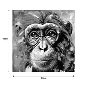 Πίνακας σε καμβά Bano Inart 80x3x80εκ-296-000032