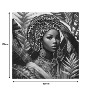 Πίνακας σε καμβά Gangalo Inart 100x3x100εκ-296-000073