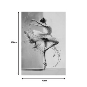 Πίνακας σε καμβά Dancito Inart 70x2.5x100εκ-296-000077