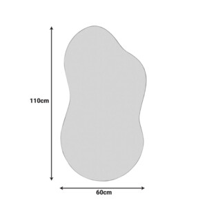 Καθρέπτης Amaya Inart 60x1x110εκ-298-000043