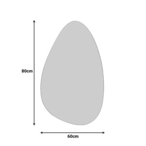 Καθρέπτης Spegio Inart 50x1x80εκ-298-000046