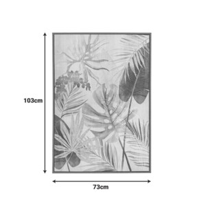 Πίνακας με πλαίσιο Lulle Inart 73x3.4x103εκ-298-000049