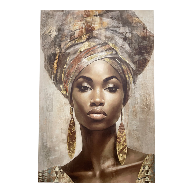 Πίνακας σε καμβά Siena Inart 80x3x120εκ-301-000007