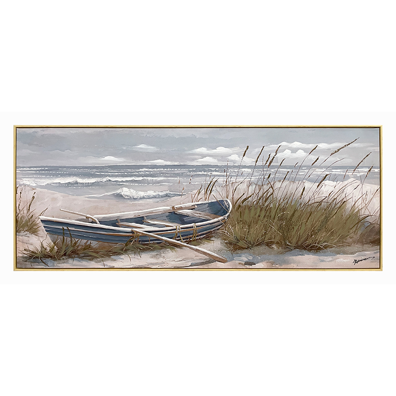 Πίνακας σε καμβά Barcu Inart με πλαίσιο 150x3.5x60εκ-301-000028 Πίνακας σε καμβά Barcu Inart με πλαίσιο 150x3.5x60εκ-301-000028