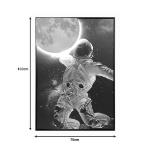 Πίνακας σε καμβά Mallo Inart με πλαίσιο 70x3.5x100εκ-301-000040