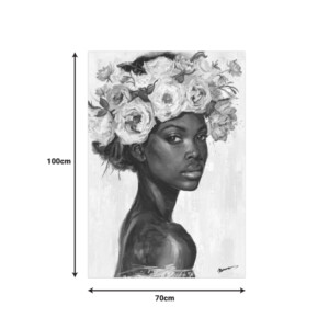 Πίνακας σε καμβά Fleri Inart 70x3.5x100εκ-301-000044