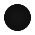 Επιφάνεια τραπεζιού Senlo pakoworld τ.Werzalit μαύρο Φ60εκ-310-000017