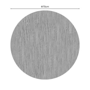 Επιφάνεια τραπεζιού Mordo pakoworld τ.Werzalit oak Φ70εκ-310-000022