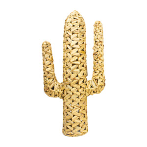 Διακοσμητικό Wanzo Inart ψάθινο φυσικό 44x16x76εκ-313-000010