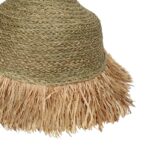 Φωτιστικό οροφής Boher Inart seagrass σε φυσική απόχρωση Φ33x76εκ-313-000026