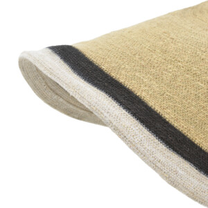 Φωτιστικό οροφής Hatchie Inart φυσικό-μαύρο-λευκό ψάθα-μέταλλο Φ100x133εκ-317-000002