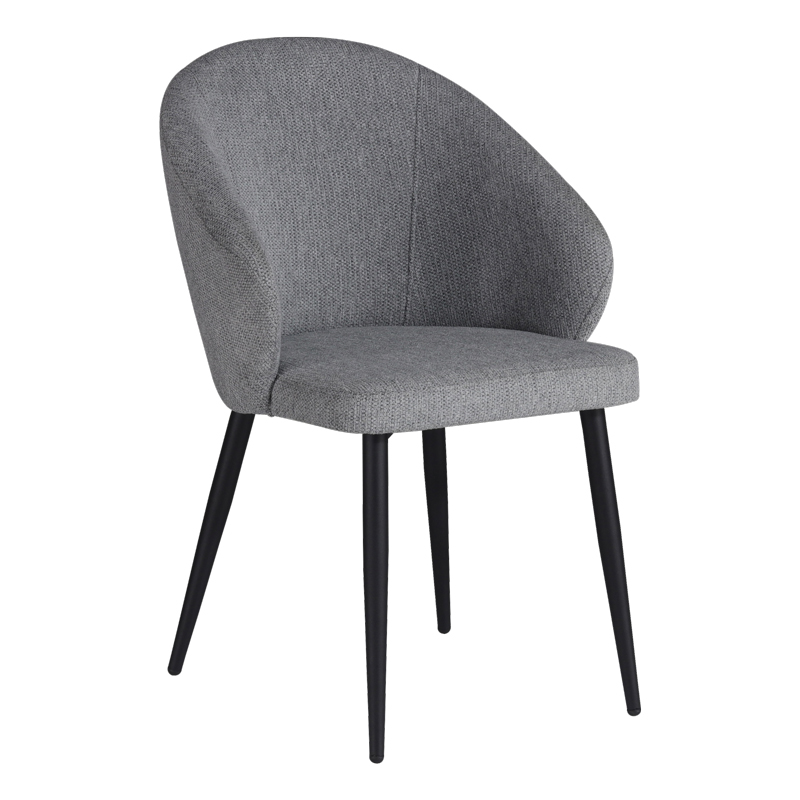 Πολυθρόνα Patya pakoworld ανοιχτό γκρι ύφασμα- πόδι μαύρο μέταλλο 56x61x82εκ-320-000006 Πολυθρόνα Patya pakoworld ανοιχτό γκρι ύφασμα- πόδι μαύρο μέταλλο 56x61x82εκ-320-000006