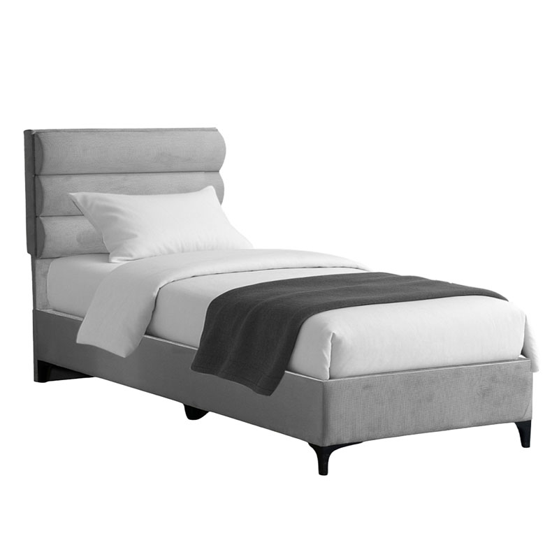 Κρεβάτι Limit pakoworld ύφασμα σε γκρι απόχρωση 120x200εκ-323-000029 Κρεβάτι Limit pakoworld ύφασμα σε γκρι απόχρωση 120x200εκ-323-000029