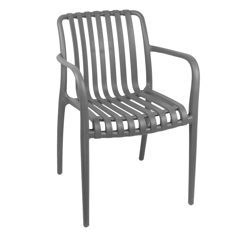 Πολυθρόνα Zoi pakoworld pp σε ανθρακί απόχρωση 58.5x54x80εκ-326-000006 Πολυθρόνα Zoi pakoworld pp σε ανθρακί απόχρωση 58.5x54x80εκ-326-000006