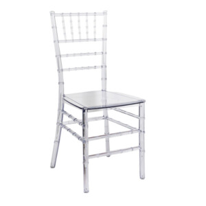 Καρέκλα Tiffany pakoworld διάφανο pc 38x38.5x88εκ-326-000011