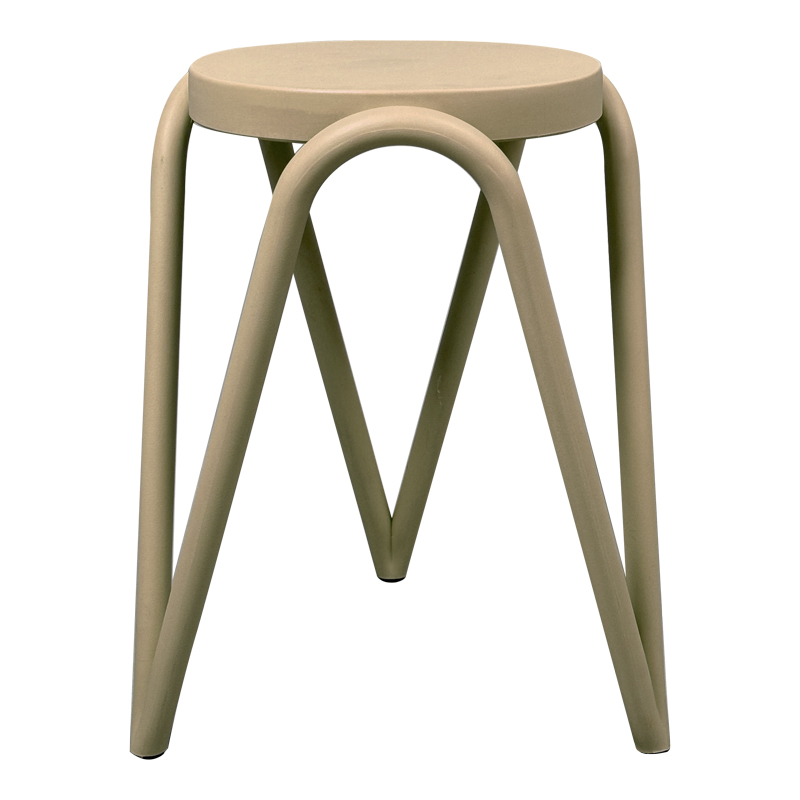 Σκαμπό Serzona pakoworld pp σε απόχρωση cappuccino Φ27x45.5εκ-326-000048 Σκαμπό Serzona pakoworld pp σε απόχρωση cappuccino Φ27x45.5εκ-326-000048