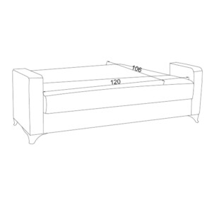 Σετ σαλονιού 2τεμ Vox pakoworld ύφασμα σε ανοιχτή γκρι απόχρωση - Image 12