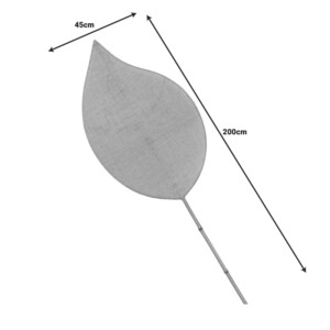 Διακοσμητικό Jannie I Inart γιούτα σε φυσική απόχρωση 45x200x8εκ-337-000007