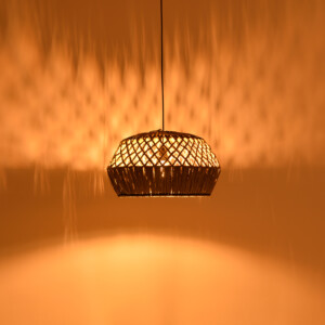 Φωτιστικό οροφής Fose Inart mendong σε φυσική απόχρωση Φ50x27εκ-337-000024