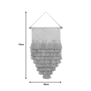 Διακοσμητικό τοίχου Emol Inart mendong σε φυσική απόχρωση 40x70x4εκ-337-000035