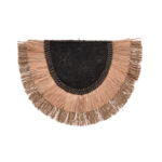 Διακοσμητικό τοίχου Pedrine Inart seagrass-abaca σε φυσικό χρώμα 85x60x6εκ-339-000042