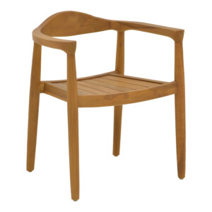 Τραπεζαρία σετ 7τεμ. Ganny-Mady pakoworld teak ξύλο σε φυσική απόχρωση 200x100x75εκ-340-000035