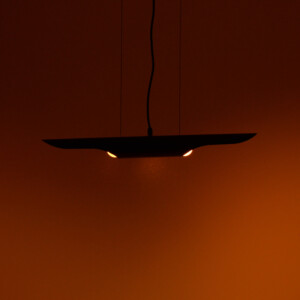 Φωτιστικό οροφής Gikline pakoworld μαύρο-χρυσό μέταλλο Φ60x6εκ-342-000039