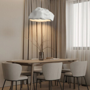 Φωτιστικό οροφής Gkery pakoworld E27 ps λευκό Φ52x30εκ-342-000092