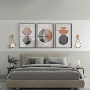 Φωτιστικό τοίχου-απλίκα Teary pakoworld G9 μέταλλο χρυσό-λευκό 16x12x37εκ-342-000119