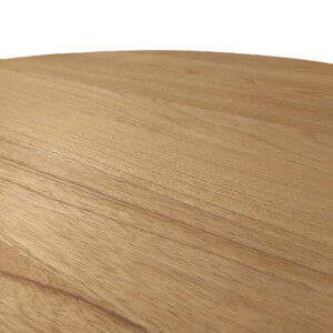 Τραπέζι μπαρ Kenda pakoworld mindi ξύλο σε φυσική απόχρωση Φ60x90εκ-343-000023