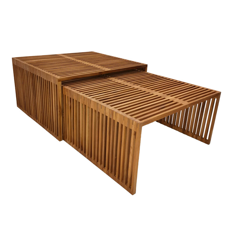 Τραπέζι Tinnie I pakoworld σετ 2τεμ teak ξύλο σε φυσική απόχρωση-343-000028 Τραπέζι Tinnie I pakoworld σετ 2τεμ teak ξύλο σε φυσική απόχρωση-343-000028