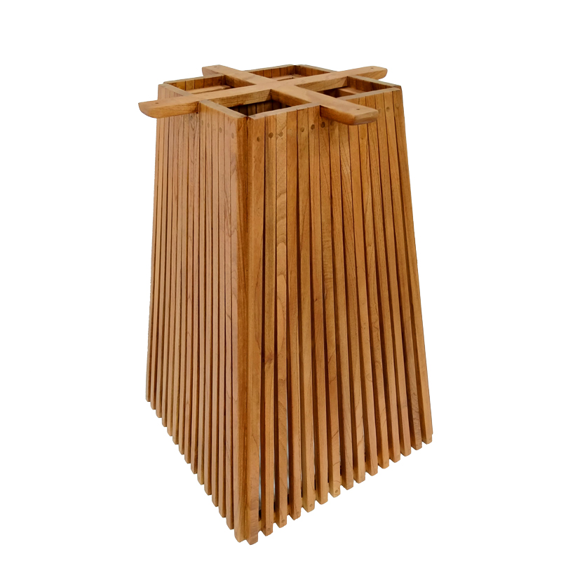 Βάση τραπεζιού μπαρ εσωτερικού χώρου Darius pakoworld mindi ξύλο σε φυσική απόχρωση 60x60x90εκ-343-000031 Βάση τραπεζιού μπαρ εσωτερικού χώρου Darius pakoworld mindi ξύλο σε φυσική απόχρωση 60x60x90εκ-343-000031