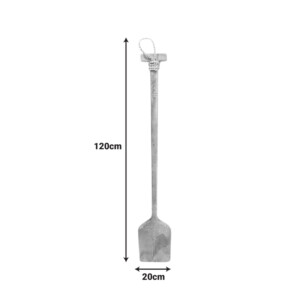 Διακοσμητικό τοίχου κουπί Paddly Inart μαόνι ξύλο σε φυσική απόχρωση 20x3x120εκ-343-000098