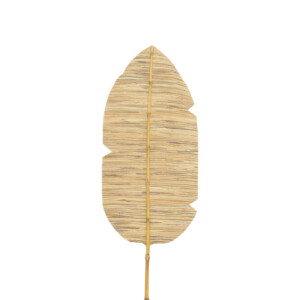 Διακοσμητικό φυτό Bantou Inart banana leaf σε φυσική απόχρωση Υ200εκ-343-000113