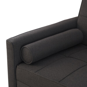 Καναπές-κρεβάτι Jursy pakoworld ανθρακί ύφασμα 170x91x90εκ-347-000001