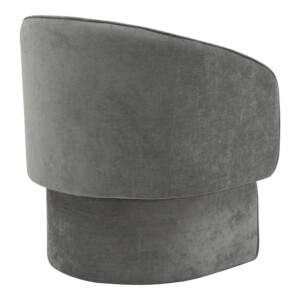 Πολυθρόνα Playmob pakoworld ύφασμα σε γκρι απόχρωση 69x65x79εκ-350-000003