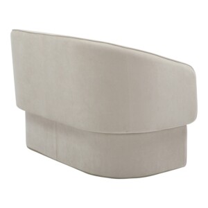 Καναπές διθέσιος Playmob pakoworld ύφασμα σε μπεζ απόχρωση 128x65x79εκ-350-000004