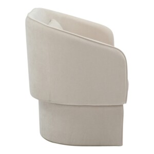 Καναπές διθέσιος Playmob pakoworld ύφασμα σε μπεζ απόχρωση 128x65x79εκ-350-000004