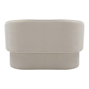 Καναπές διθέσιος Playmob pakoworld ύφασμα σε μπεζ απόχρωση 128x65x79εκ-350-000004