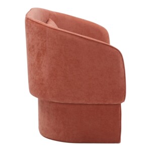 Καναπές διθέσιος Playmob pakoworld ύφασμα σε κεραμιδί απόχρωση 128x65x79εκ-350-000005