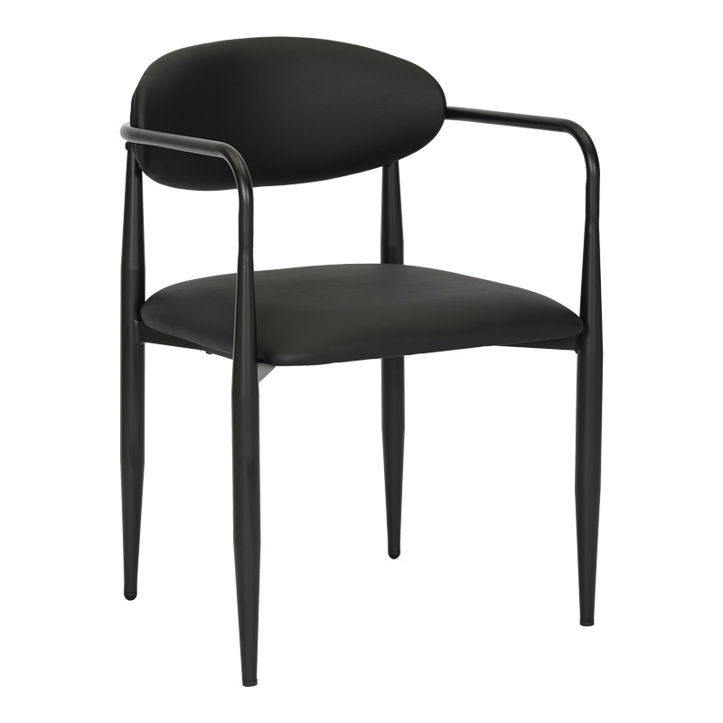 Πολυθρόνα Kalone pakoworld pu σε μαύρη απόχρωση 56x55x78εκ-350-000025 Πολυθρόνα Kalone pakoworld pu σε μαύρη απόχρωση 56x55x78εκ-350-000025