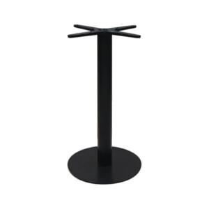 Βάση τραπεζιού Bar Stada pakoworld μεταλλική σε μαύρη απόχρωση Φ40x108εκ-355-000015