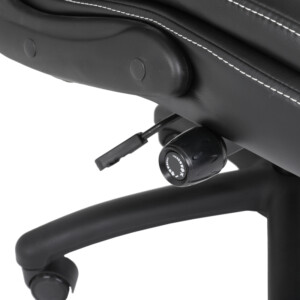 Καρέκλα γραφείου διευθυντή Desain pakoworld pu σε μαύρη απόχρωση 74x73x108-116εκ-360-000022