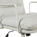 Καρέκλα γραφείου διευθυντη Kreno pakoworld PES γκρι 56x67x89-97εκ-360-000028