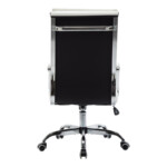 Καρέκλα γραφείου διευθυντη Mavel pakoworld PU λευκό 55x62x100-110εκ-360-000030