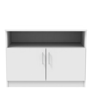 Ντουλάπι χαμηλό Galdow pakoworld σε λευκή απόχρωση 80x45x60εκ-361-000036