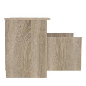 Ντουλάπι χαμηλό Galdow pakoworld σε sonoma απόχρωση 80x45x60εκ-361-000037