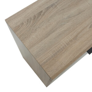 Μπουφές Doha pakoworld σε sonoma απόχρωση 180x45x80.5εκ-361-000070