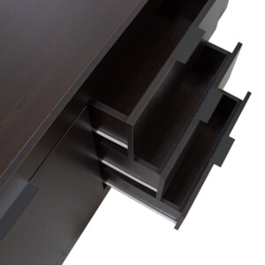 Μπουφές Doha pakoworld σε wenge απόχρωση 180x45x80.5εκ-361-000071