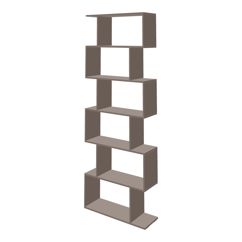 Βιβλιοθήκη Sezen pakoworld σε μόκα απόχρωση 70x24x191.5εκ-361-000094 Βιβλιοθήκη Sezen pakoworld σε μόκα απόχρωση 70x24x191.5εκ-361-000094